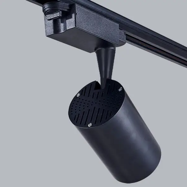 10w COB LED Track light The Clothing store spotlights rail lamps for exhibition jewelry showcase commercial lighting | Освещение