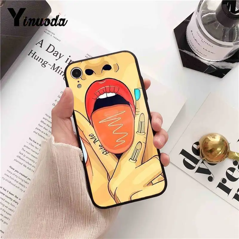 Yinuoda сексуальный летний красивый чехол для телефона iPhone 6S 6plus 7plus 8 8Plus X Xs MAX 5 5S XR 11 pro