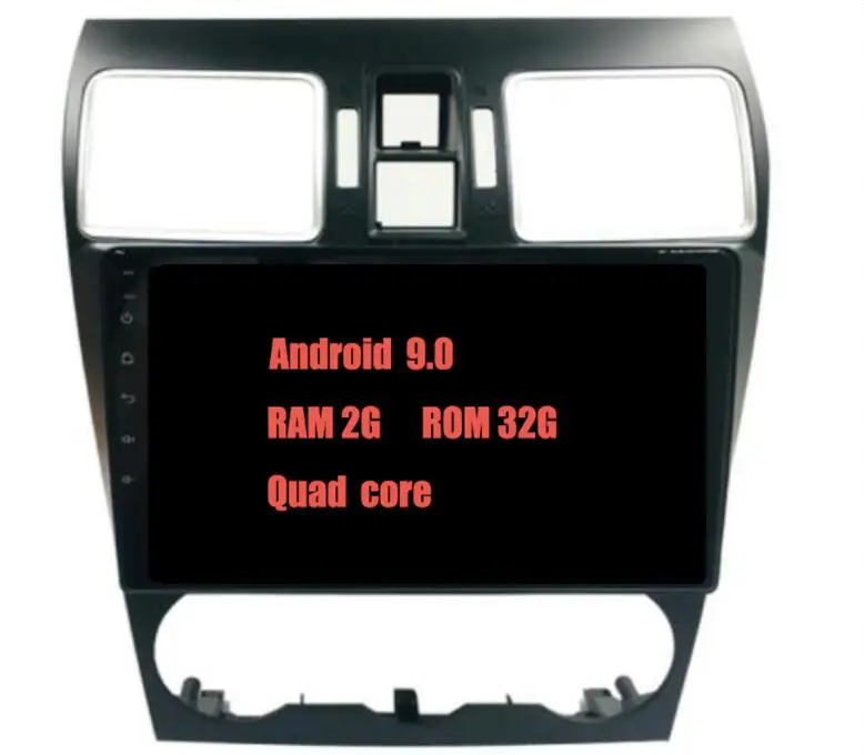Android 10,0 автомобильный dvd-плеер для Forester Subaru WRX XV Crosstrek 16 2013 gps навигация радио авто стерео головное устройство - Цвет: 9.0 2G-32G 4Core