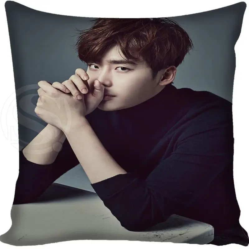 Высокое качество ли Чон сок Стиль наволочка подушки квадратном каблуке на молнии