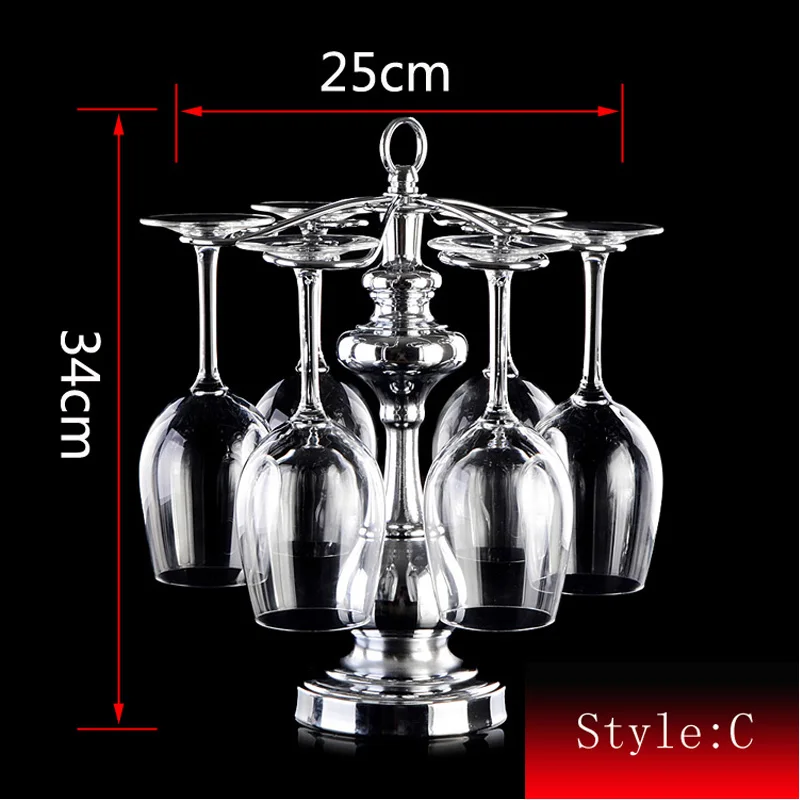 OnnPnnQ высококачественный подвесной держатель для вина железный стеллаж