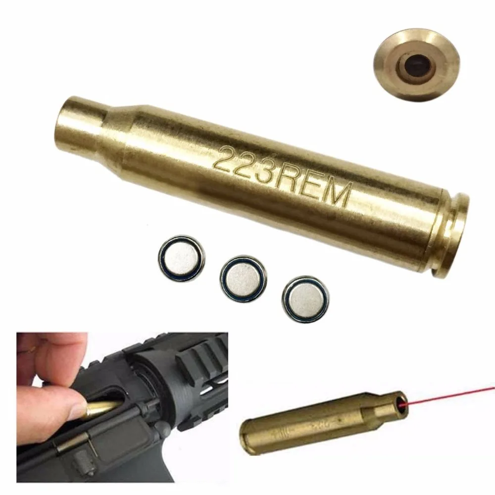 . 223 REM лазерный картридж с красной точкой прицел 5 56 тактическая для охоты