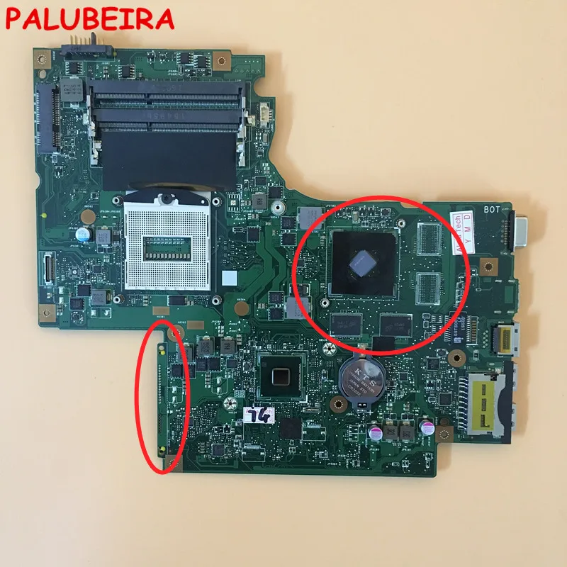 Материнская плата для ноутбуков Lenovo Z710 материнская ПК HM86 90004562 Пельменная DDR3 100%