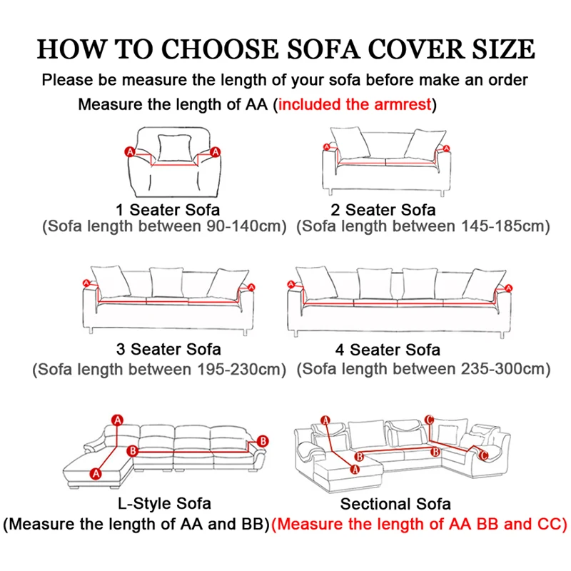 

Slipcover Non-slip Elastic Sofa Covers Polyester Four Season All-inclusive Stretch Sofa Cushion Sofa Towel 1/2/3/4-seater29