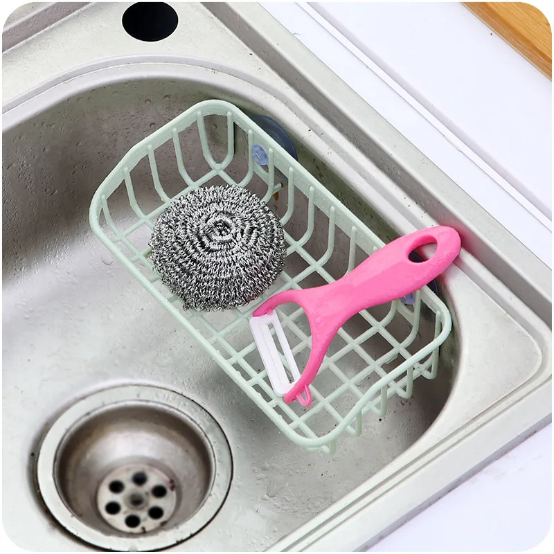 Multifunction Kitchen Bathroom Cosmetics Finishing Storage Shelves Hook Household Traceless Strong Sucker Racks Hanger | Дом и сад