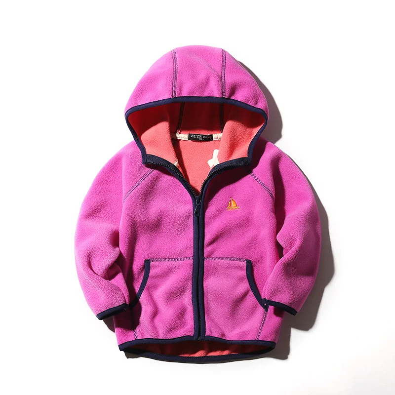 Флисовая Куртка с капюшоном для мальчиков и девочек boby пальто коллекция 2019 года
