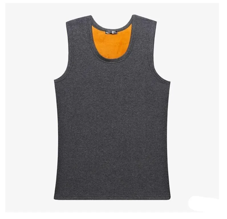3621 осенне-зимний мужской жилет, сохраняющий тепло, 95% хлопок, круглый вырез, уплотненный жилет, Мужской флисовый тонкий жилет размера плюс XXXL