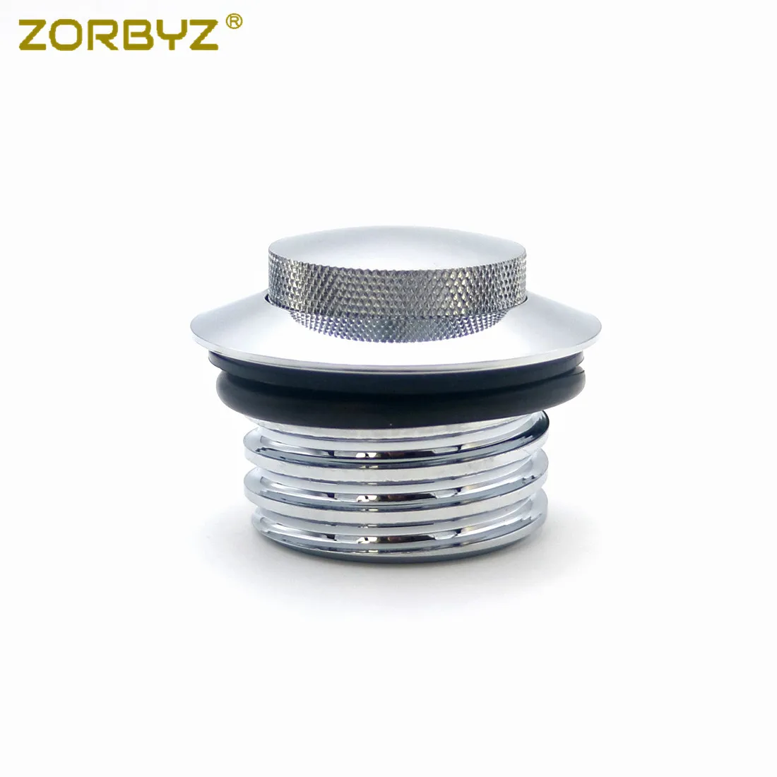 ZORBYZ черный/хром Алюминиевый флеш всплывающий резервуар вентилируемый Топливный