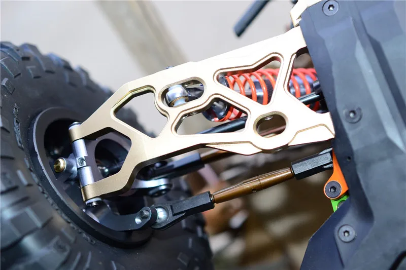 AXIAL YETI ROCKER 90026 ALUMINIUM FRONT LOWER ARM - 1PAIR SET YR055-B | Parts &amp Accs