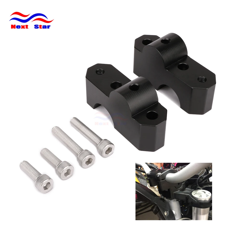 

Motorcycle Handlebar Riser Extend Clamp Mount Kits For Benelli BJ300 TNT300 BN300 BJ TNT BN 300