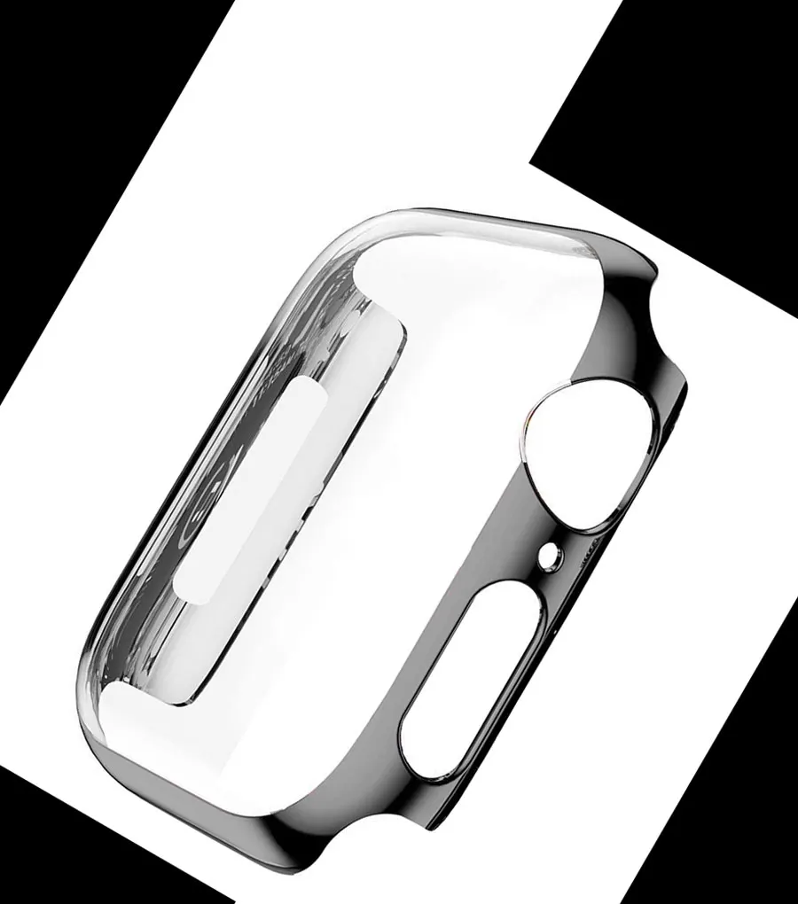 Защитный чехол на экран для apple watch 5, 40 мм, 44 мм, для apple watch 4, 3, 2, 1, чехол с защитой от падения, полный Чехол для apple watch series 4, 3, 2, 1