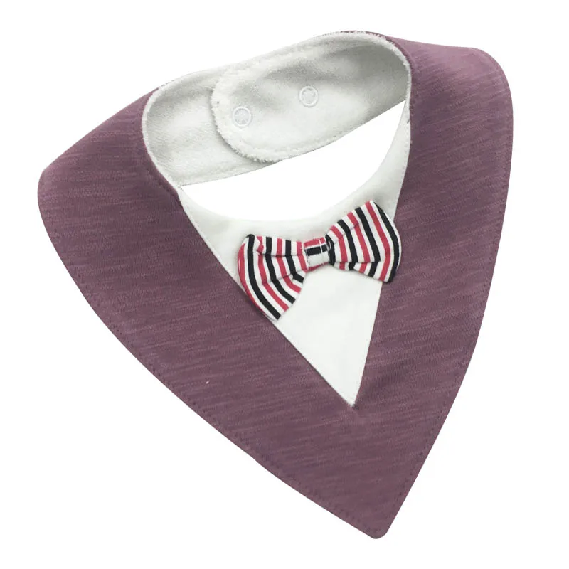 Детские нагрудники мягкая Водонепроницаемая Бандана с принтом фруктов круглый