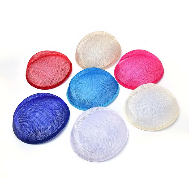 Sinamay Женская шляпка 21*17 королевская Вуалетка Millinery пиллбокс женские береты