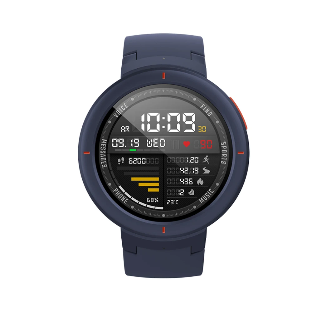 Глобальная версия Amazfit Verge Смарт-часы gps Smartwatch AMOLED сенсорный экран IP68 Модернизированный HR датчик Xiaomi часы для мужчин и женщин