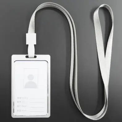 Металлический держатель для идентификационных карточек 1 шт. карт этикетка в