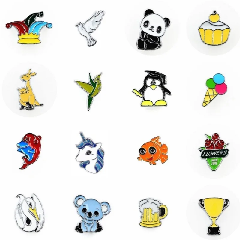 Горячая 8 мм сплав с эмалью Покемон мультяшный слайд амулеты подходят ошейник для