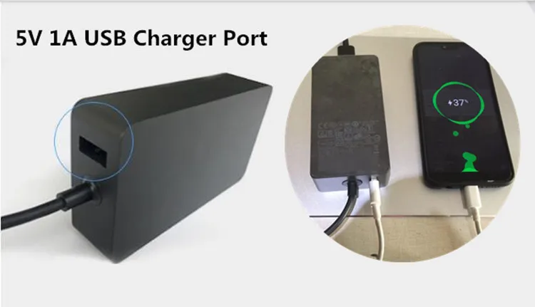 Для microsoft Surface Pro 2/Pro 1 зарядное устройство источник питания AC/DC 12 V 3.6A адаптер для