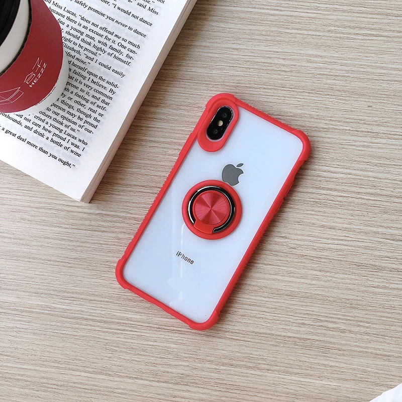 100 шт антидетонационный Прозрачный чехол для iPhone X XS XR MAX 6 7 8 Plus для samsung S10 plus для huawei P30 pro чехол s