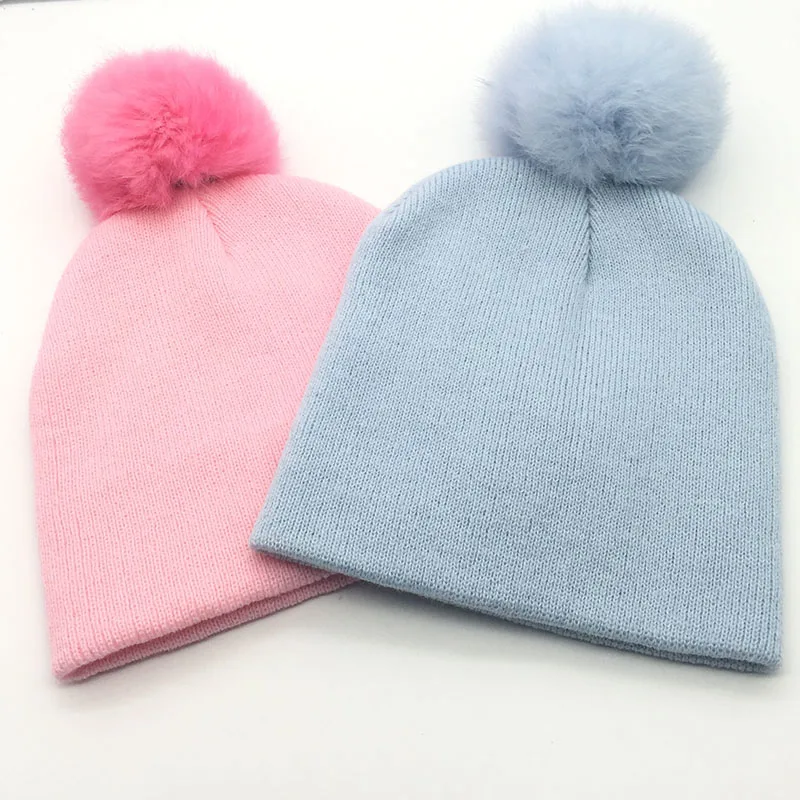 Новинка 2016 года модная теплая зимняя шапка для малышей Детские шапочки От 0 до 4