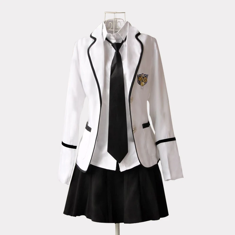 5 шт. униформа для школьниц с длинным рукавом | Тематическая одежда и