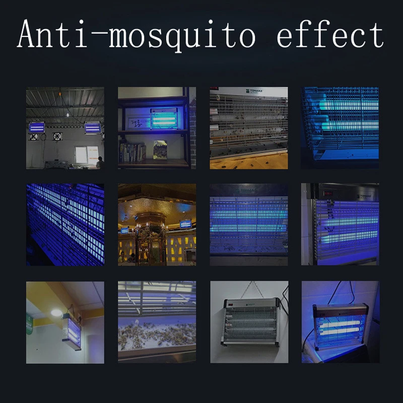 

80W factory workshop mosquito killer lamp fly lamp canteen fly killer office mute fly trap