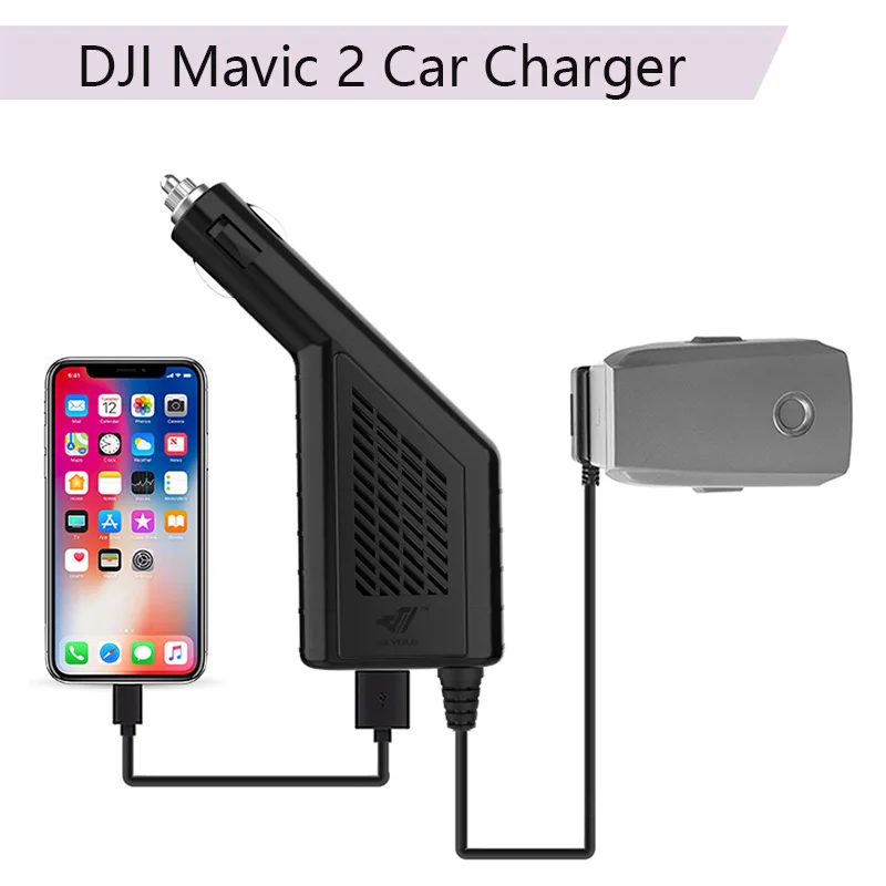 Портативное быстрое автомобильное зарядное устройство для DJI Mavic 2 Intelligent battery