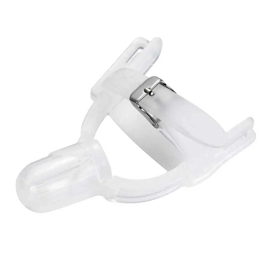Nontoxic Silicone Baby Teethers Kids Child Thumb Guard Stop Sucking Fingers with Wrist Band Prevent Baby Finger Bite