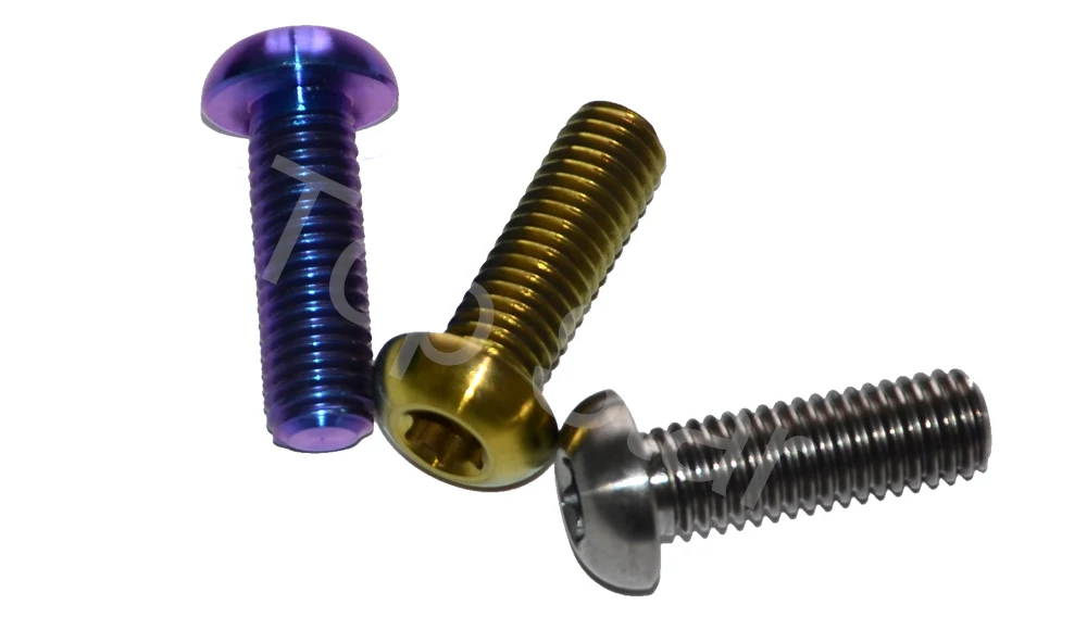 2 шт. титановые болты для мотоцикла M8 X 25 мм|titanium bolts|head boltbutton head bolts |