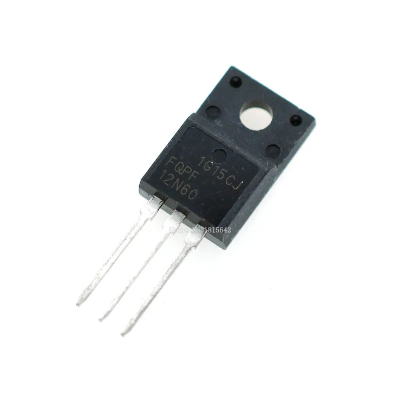 5 шт. FQPF12N60C TO-220F 12N60C 12N60 TO220 FQPF12N60 TO-220 Новый МОП полевой транзистор - купить по