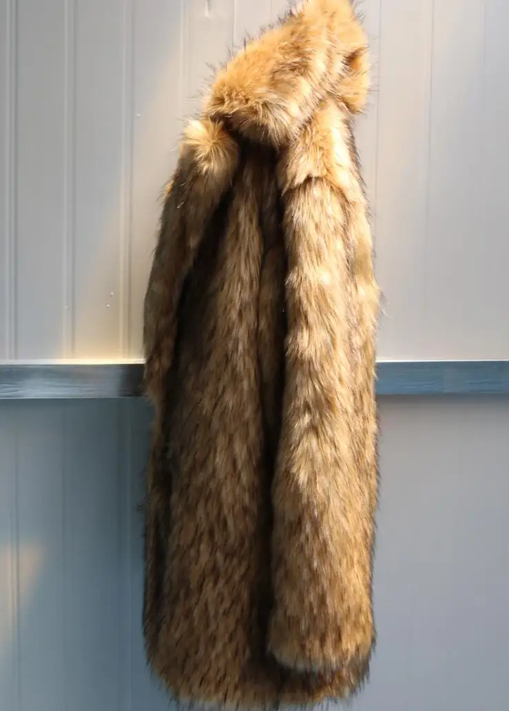 Модная осенняя куртка из искусственной норки мужское зимнее утепленное теплое