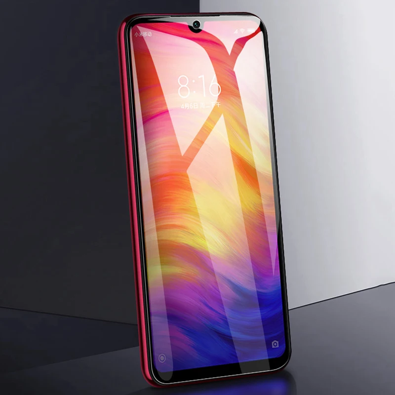 

2 in-1 Camera Protector for Xiaomi Redmi Note 7 Glass Screen Protector Camera Lens Redmi Note 7 Tempered Glass Film 9D Redmi 7 A