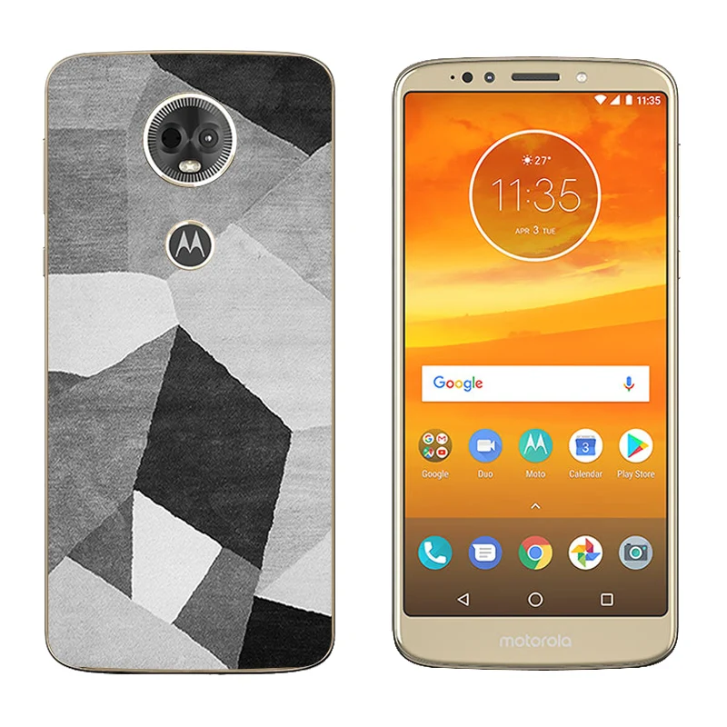 Мягкий силиконовый чехол из ТПУ для Motorola E5 Plus задняя крышка телефона 6 0 дюйма MOTO