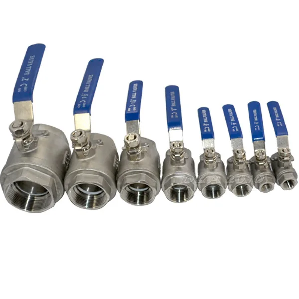 Фото 1-1/2" Female Full Port Ball Valve 2 Pcs Vinyl Handle WOG1000 Stainless Steel SS316 Обустройство дома 1-1/2" Female Full Port Ball Valve 2 Pcs Vinyl Handle WOG1000 Stainless Steel SS316 Обустройство дома