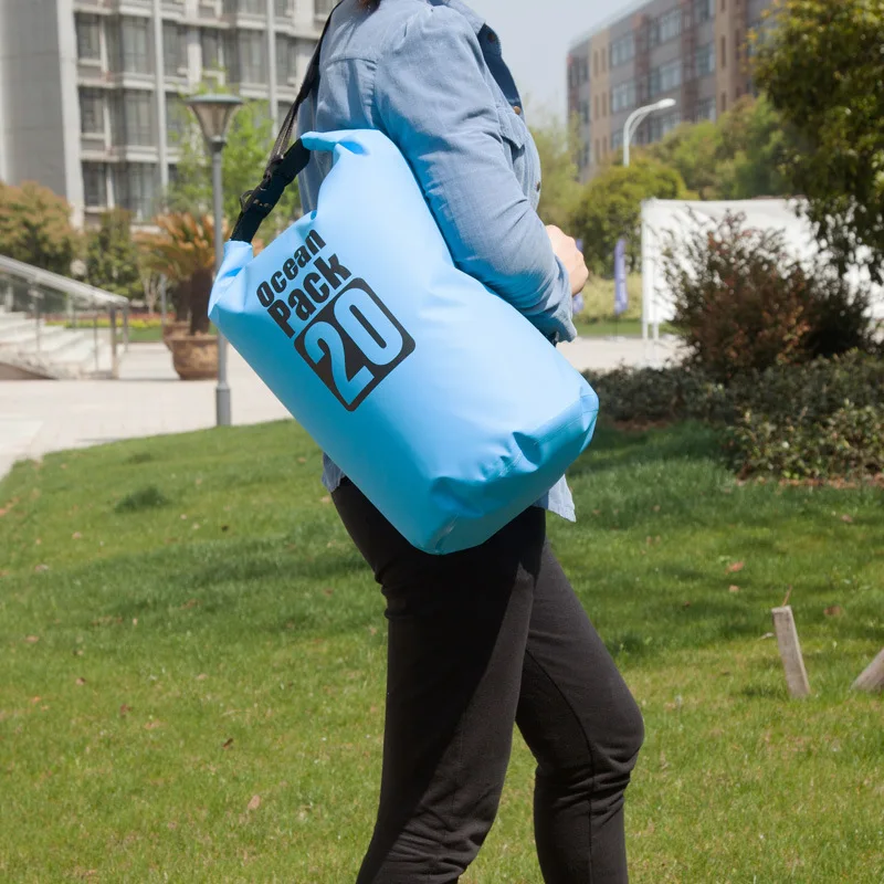 Fengtu 20L сухие рафтинговые сумки походные дорожные водонепроницаемые для бассейна