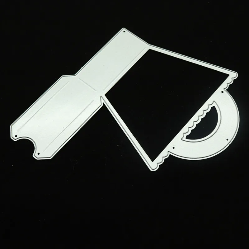 Новинка хит продаж красивая коробка металлические режущие трафареты шаблон для