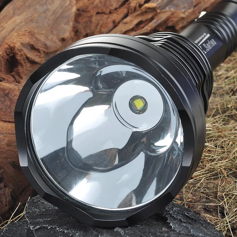Тактический фонарь Ultrafire X7 SST 50 5 режимов 12000LM светодиодный с бликом фонарик 18650