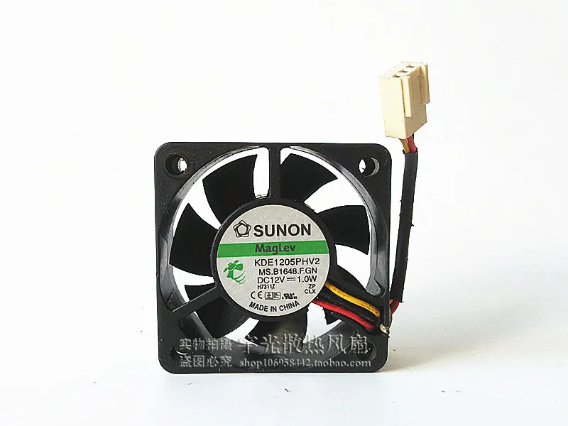 Оригинальный SUNON 5015 5 см KDE1205PHV2 50*50*15 мм вентилятор охлаждения процессора третьей