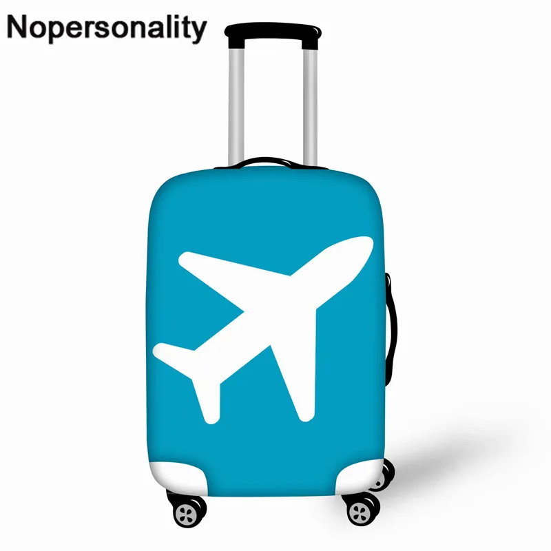 L1681 Nopersonality Синий 18-32 дюймов Чехол для костюма, пылезащитный чехол, чемодан на колесиках, эластичный защитный чехол, модные аксессуары для путешествий - Цвет: L1681