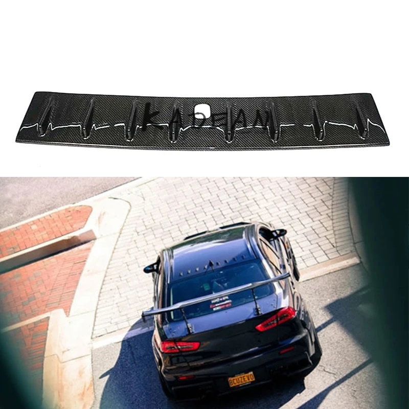 Спойлер на крышу из углеродного волокна для Mitsubishi Lancer Evolution EVO 10 2008