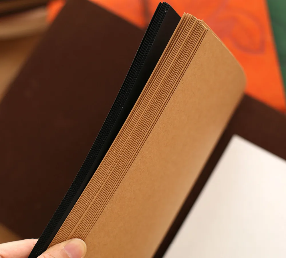 8 дюймов из искусственной кожи винтажные антикварные крафт бумажные фотоальбомы