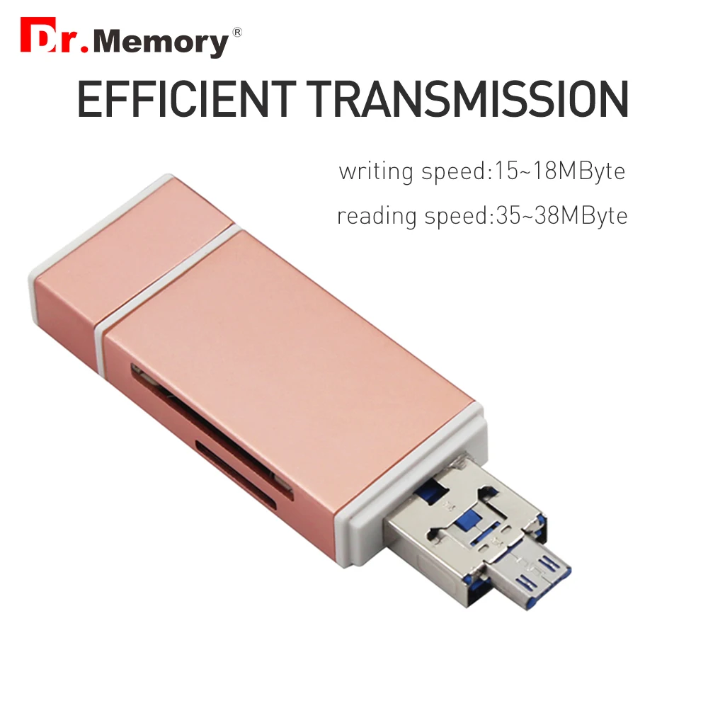 Устройство для чтения карт памяти Dr.Memory 3 в 1 устройство Lightning tf iphone 6s 7 plus