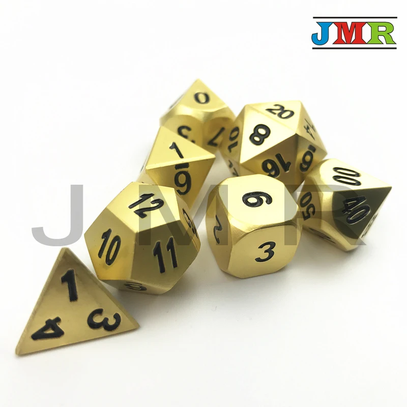 Сплав Металлические игральные кости DND набор Dados Rpg D4 D20 для ролевых игр настольные
