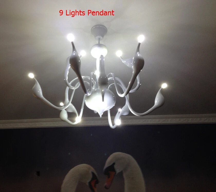 Белый Потолочный светильник Shocker с 24 головками роскошные потолочные светильники