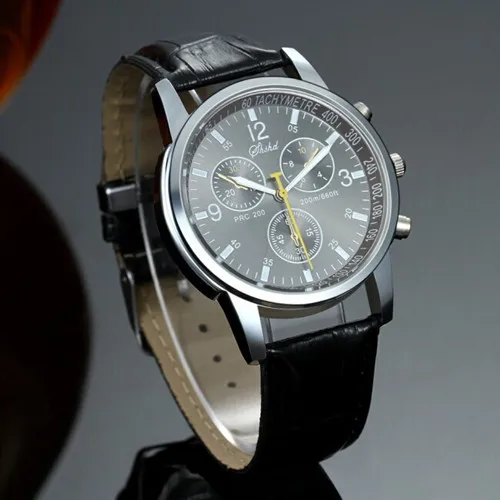 Новые модные мужские часы ретро кварцевые повседневные наручные Лидер продаж