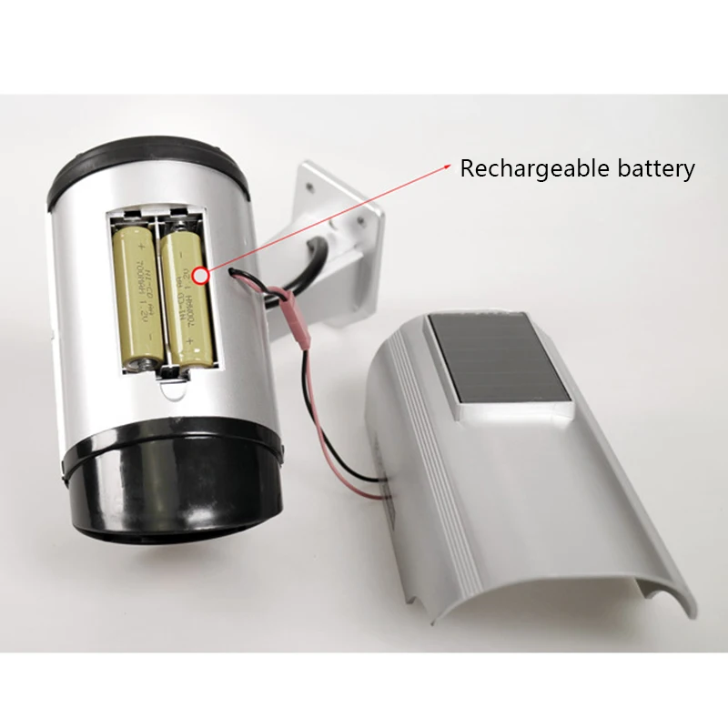 Муляж камеры с питанием от солнечной батареи и мерцанием светодиодная наружная