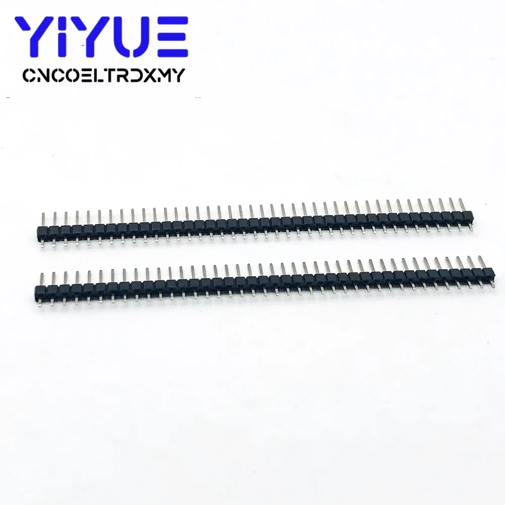 

10PCS 1X40 PIN Single Row Straight MALE PIN HEADER 2.54MM PITCH Strip Connector PCB Pin Headers