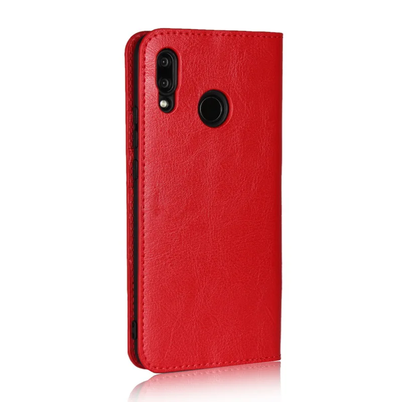 Чехол из натуральной кожи для HUAWEI NOVA 4 2 3 3i 5 5i P SMART PLUS 2019 кошелек с откидной крышкой