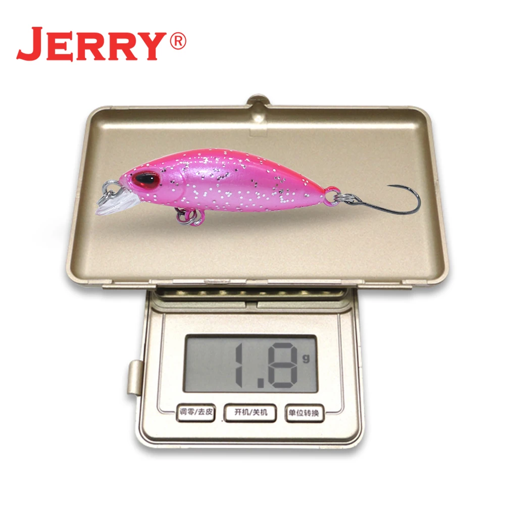 Jerry 1 шт. 35 мм 1,8 Г площадь потока Форель Приманка-вобла Сверхлегкий микро гольян рок рыболовные приманки искусственные приманки