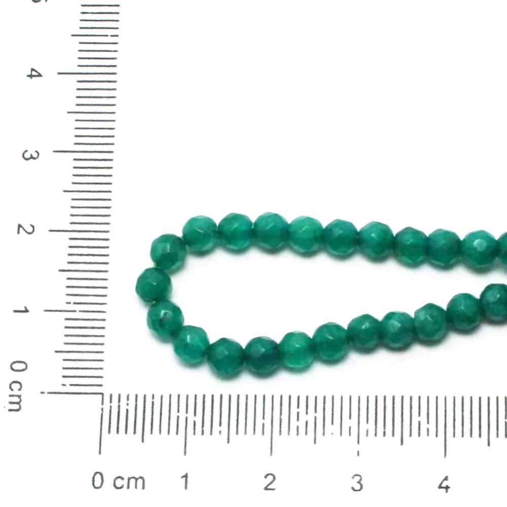 Бусины NiceBeads (85 шт./нитка = 1 партия) модные граненые круглые бусины 4 мм из