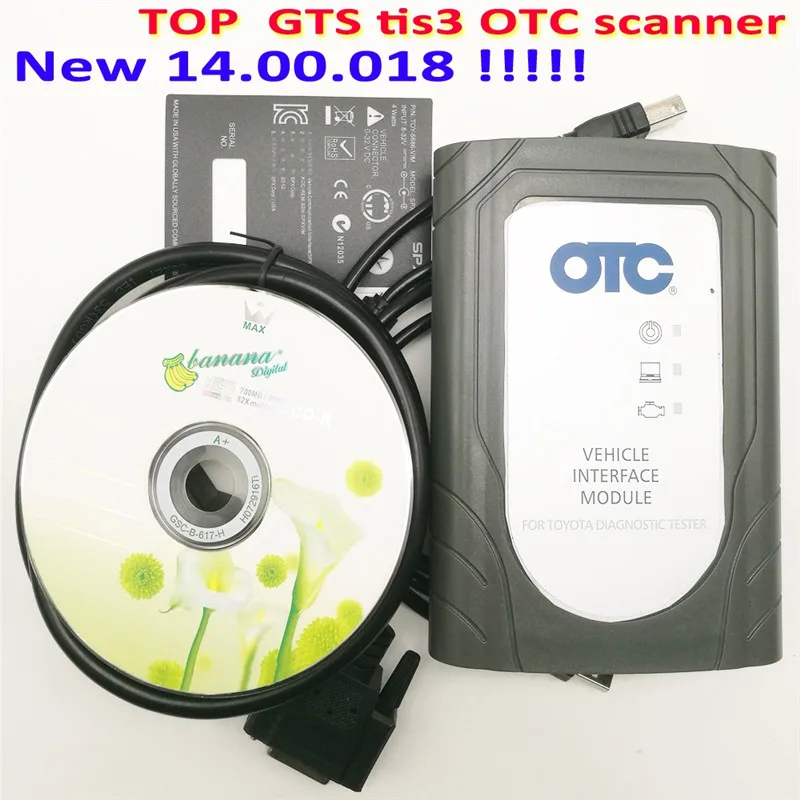 Высокое качество GTS tis3 OTC Профессиональный сканер для Toyota IT3 Global Techstream GTS OTC VIM OBD сканер инструмент